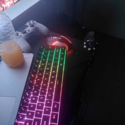 Light Up Gaming Keyboard And Mouse 