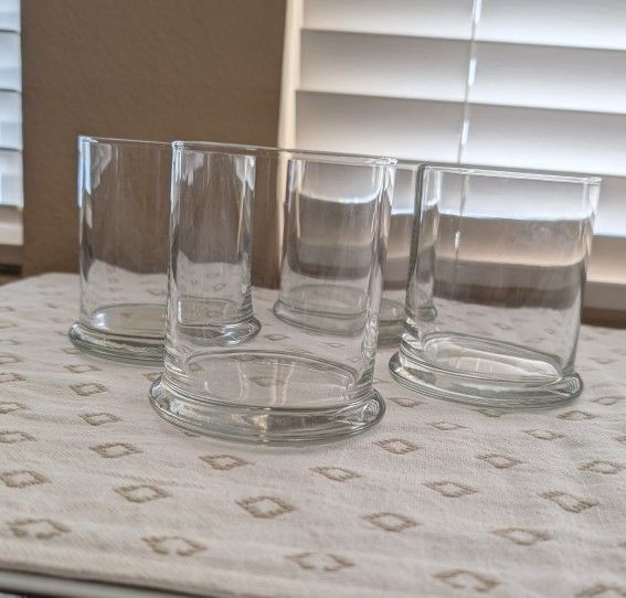 Glass Candle Holders