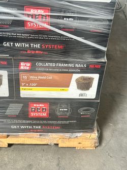 Collated framing Nails