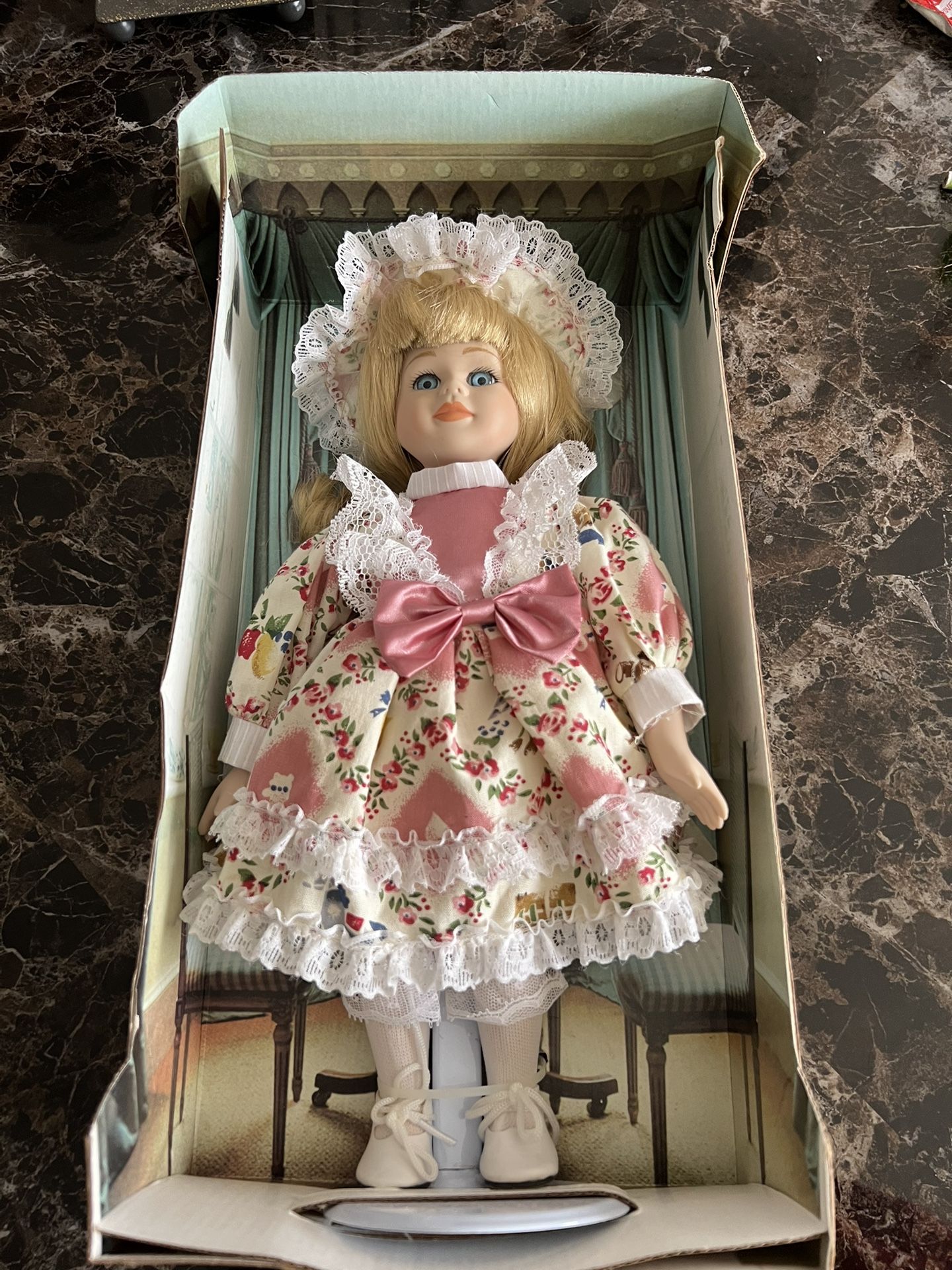 Genuine Collection Porcelain Country Doll