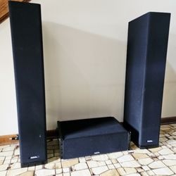 Definitive Technology BP7006 SuperTower Subwoofer Bipolar Speakers Clr-2300 Center