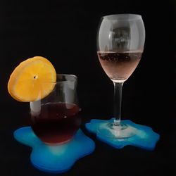 Designer Resin coasters (2)