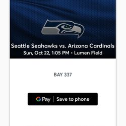 Seahawks Vs Cardinals Tickets 
