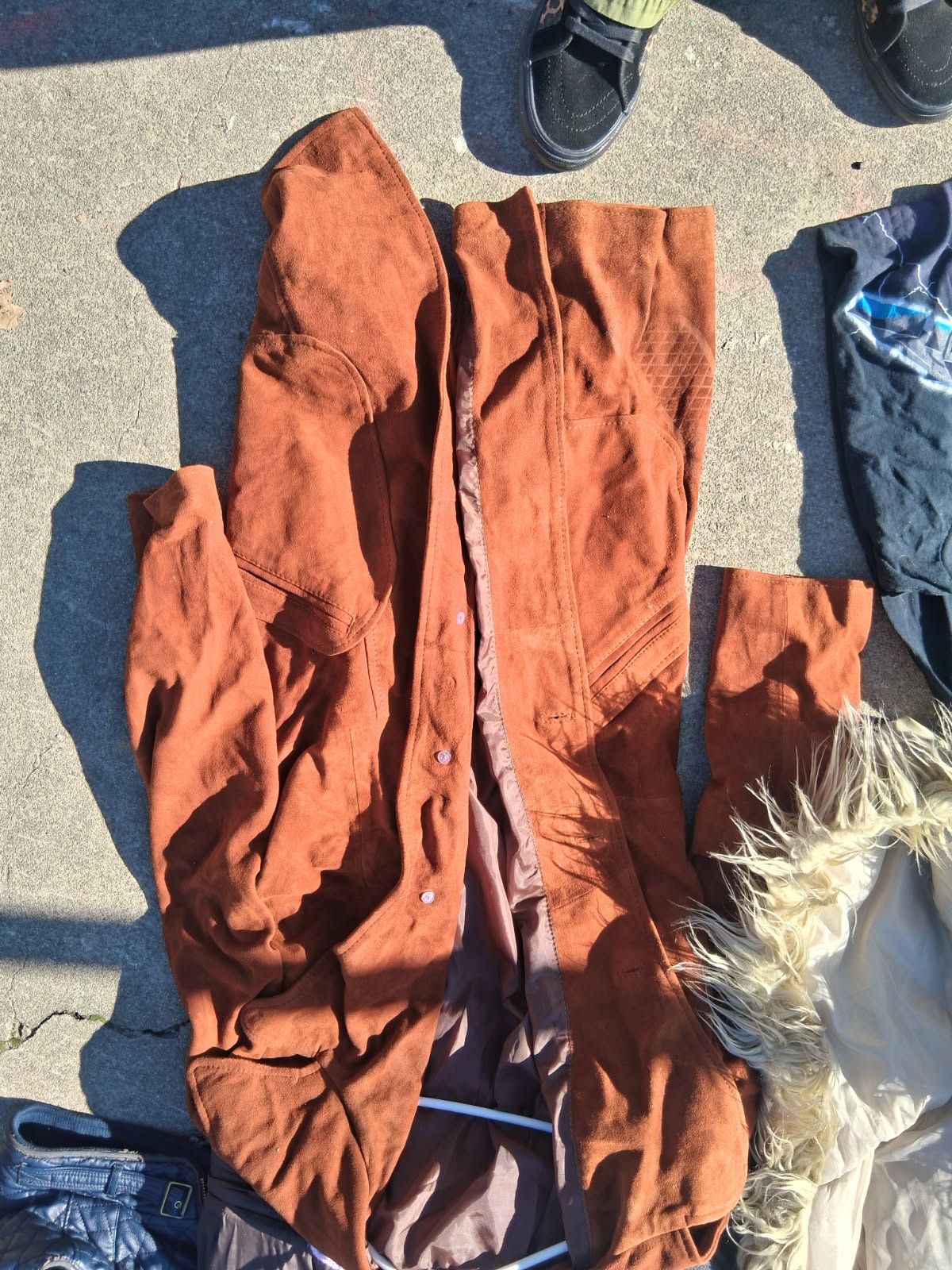 Real Soft Leather Coat $150 OBO