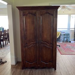 Solid Wood Armoire 