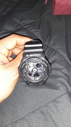 Black G Shock watch