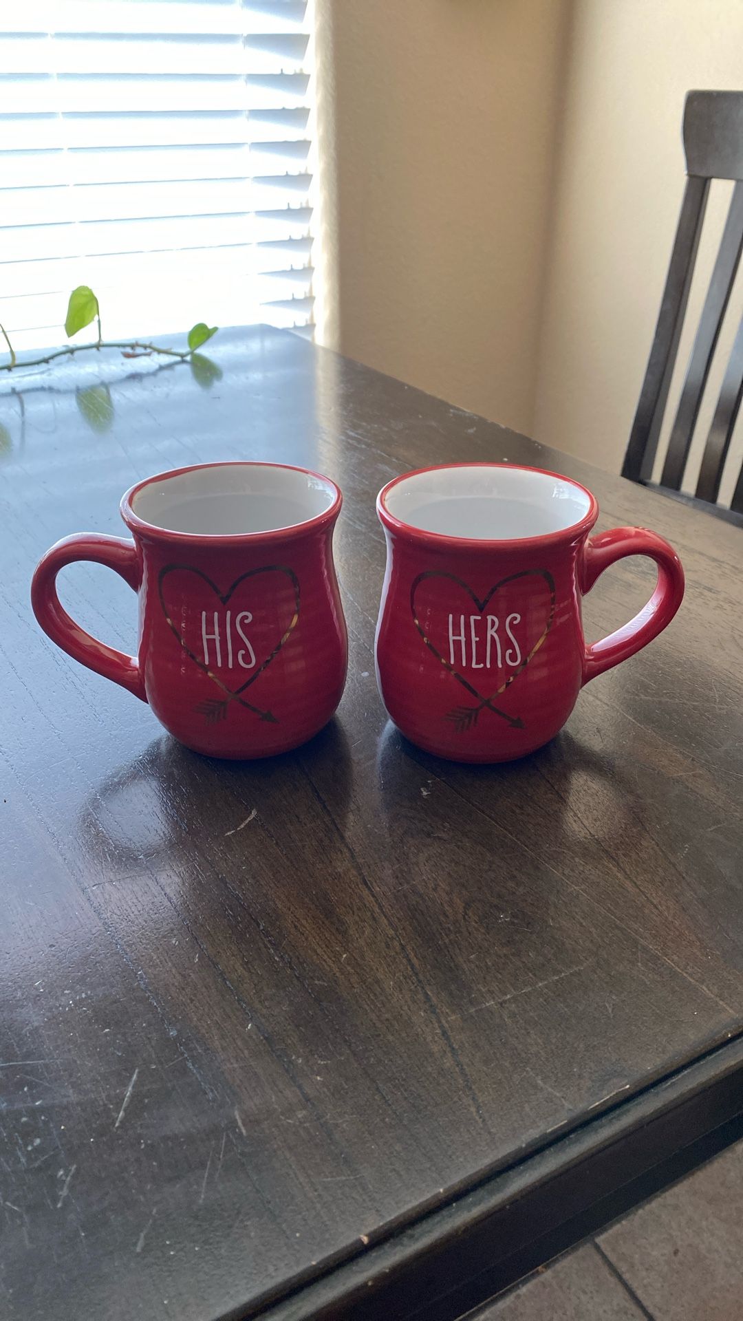His And Hers Mugs $10
