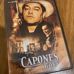 Capones Boys (DVD, 2002) Al Capone Scarface Mafia Chicago Crime Mob Godfather
