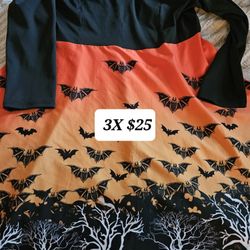 Halloween Dress Size 3X