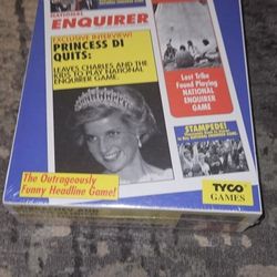 National Enquirer Game (1991) TYCO Games Brand New & Factory Sealed!!