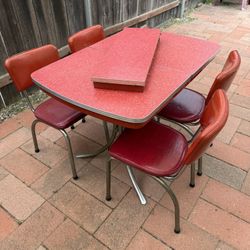 Vintage 1950’s Chrome Dinette  Set