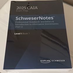 CAIA level 1 Books 2025 