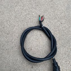 A Cable Of A Dryer Machine 
