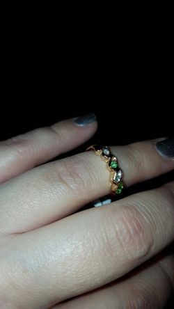 Gemstone GP ring size 5,6