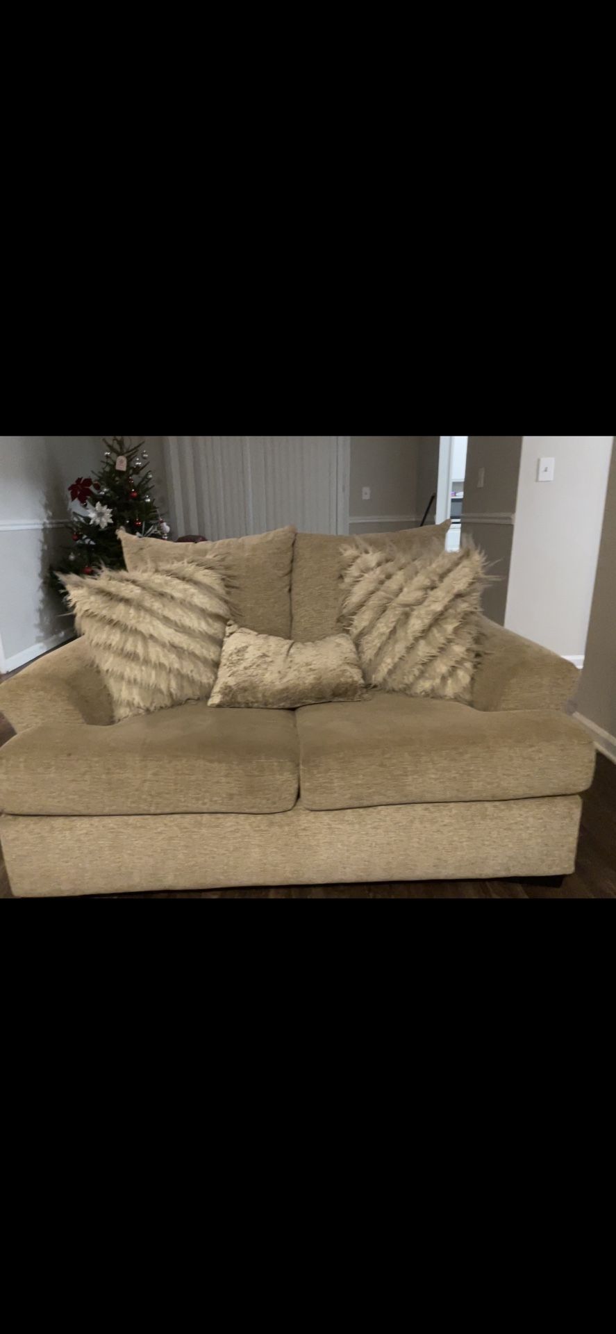 Cream Sofa