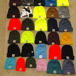 31 Carhartt Beanies Lot.... Yes They're Available... Please Read Description