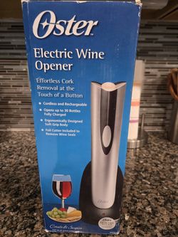 Oster Electric Wine Opener - New in Box