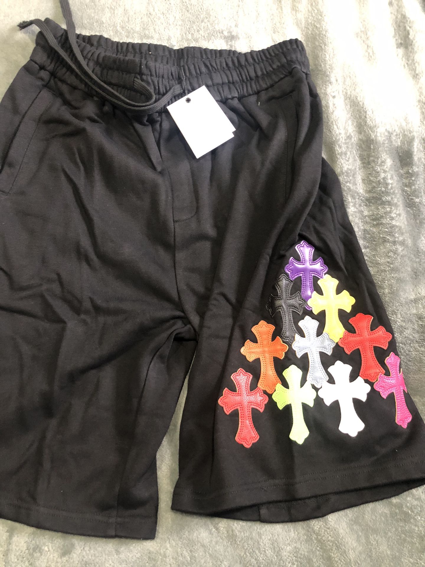 Black Chrome Hearts Shorts. S,m,l,xl