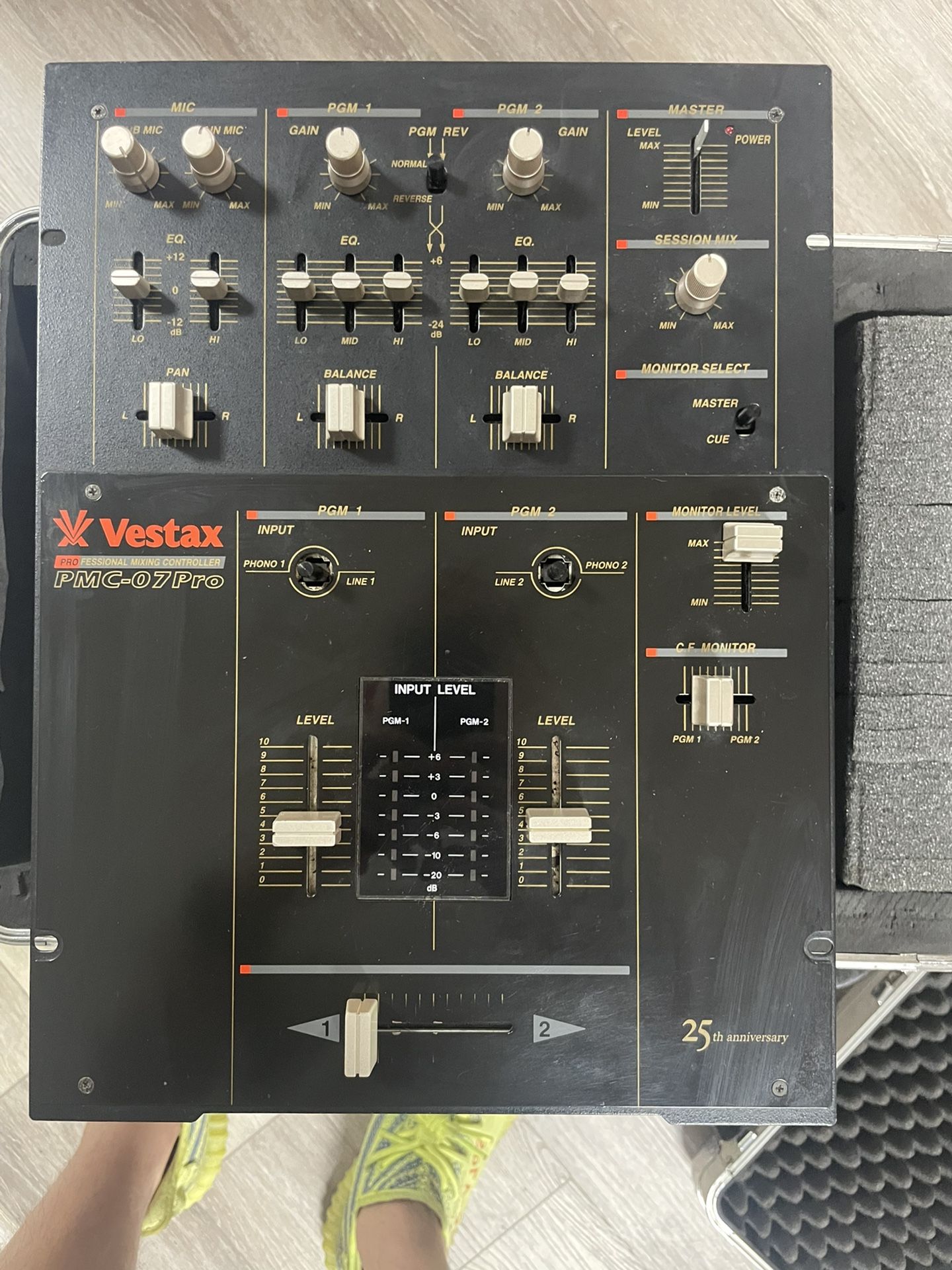 Vestax PMC 07 PRO 25th anniversary DJ mixer