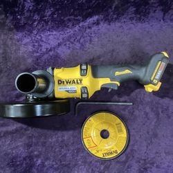 🧰🛠DEWALT FLEXVOLT 60V MAX Brushless 4.5”to 6” Small Angle Grinder w/Kickback Brake(Tool Only)-$185!🧰🛠