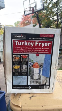 Turkey fryer new