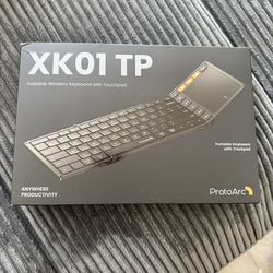 Protoarc XK01 TP Foldable portable keyboard with trackpad