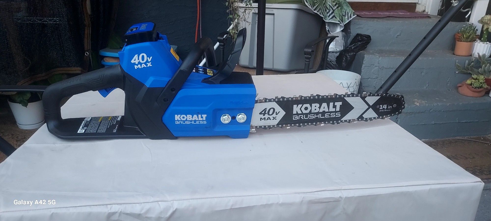 Kobalt 40v Chainsaw for Sale in Riverside, CA OfferUp