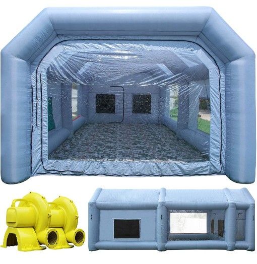 Inflatable Paint Booth