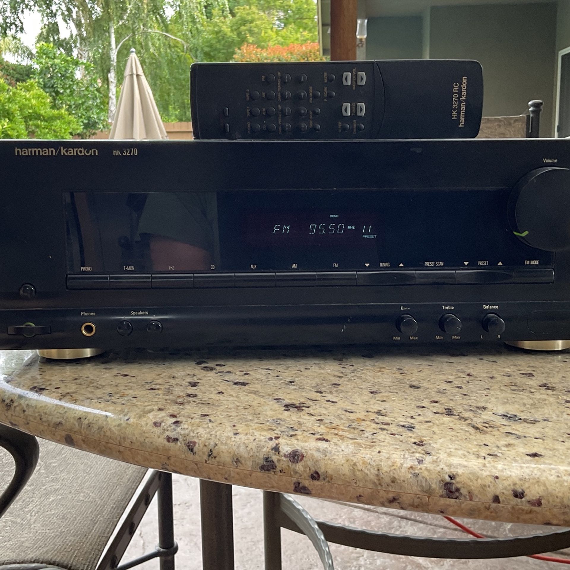 Harmon Kardon HK 3270 AM FM Receiver 