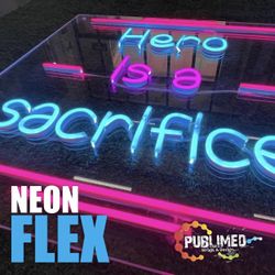 Signs: Acrylic - Neón Flex - Wood