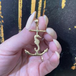 14k ANCHOR CHARM