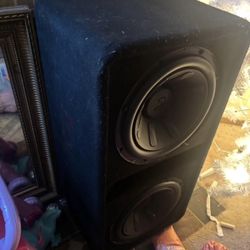 2x12 Speakers Kickers NO AMP 