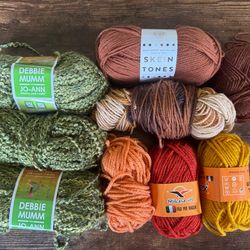 Earth Tones Yarn