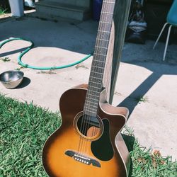 Alvarez RG260CESB Regent Series Grand Auditorium Acoustic-Electric Guitar Gloss Sunburst