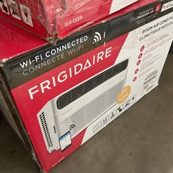 AC - Frigidaire 8,000 BTU Smart Window Air Conditioner with Wi-Fi  Covers 350 Sq Ft