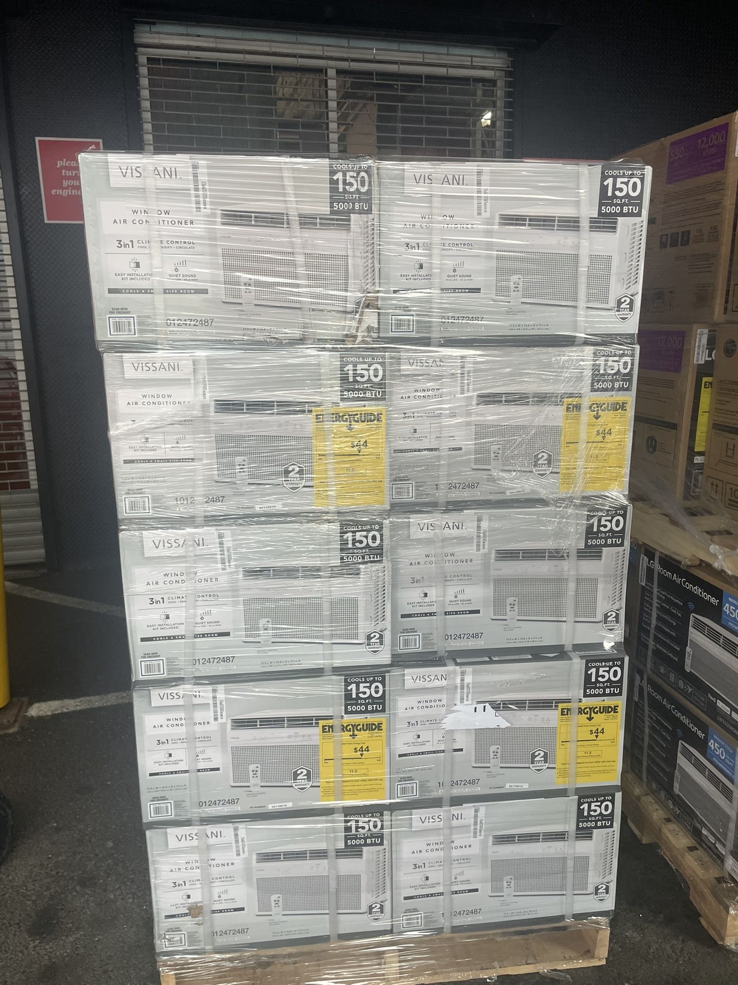 New 5,000 BTU 115-Volt Window Air Conditioner for 150 sq. ft Rooms with Dehumidifier in White
