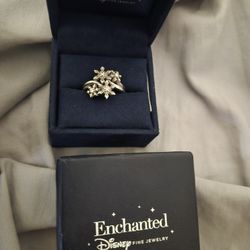 Zales Disney Enchanted Snowflake Ring