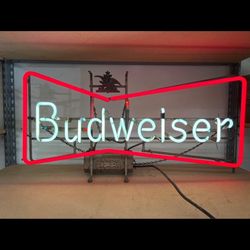 Original Budweiser Neon Sign