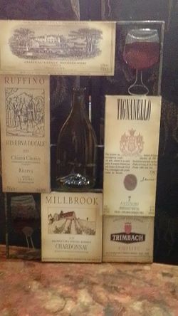 Very Nice Metal And Glass Picture