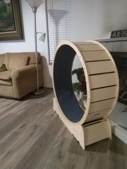 Pet supplies exercise wheel for cat. Item is available for pick up anytime.