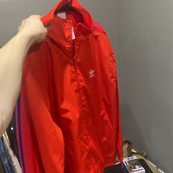 Brand New ADIDAS JACKET WINDBREAKER Worn Once 