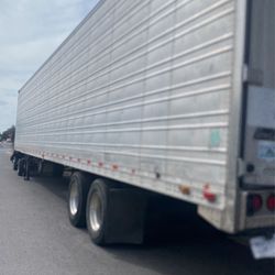 2002 Great Dane 53 X102 refrigerated trailer, air right suspension