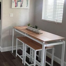 Wood Dining Room Set 