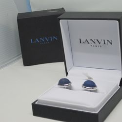 Authentic Lanvin Paris Designer Cufflinks – New in Box 