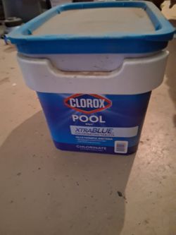 Clorox Xtra blue chlorine tablets
