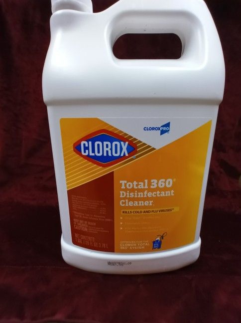 CloroxPro Total 360 Disinfectant Cleaner, Industrial Cleaning and Disinfecting Spray, 1 Gal