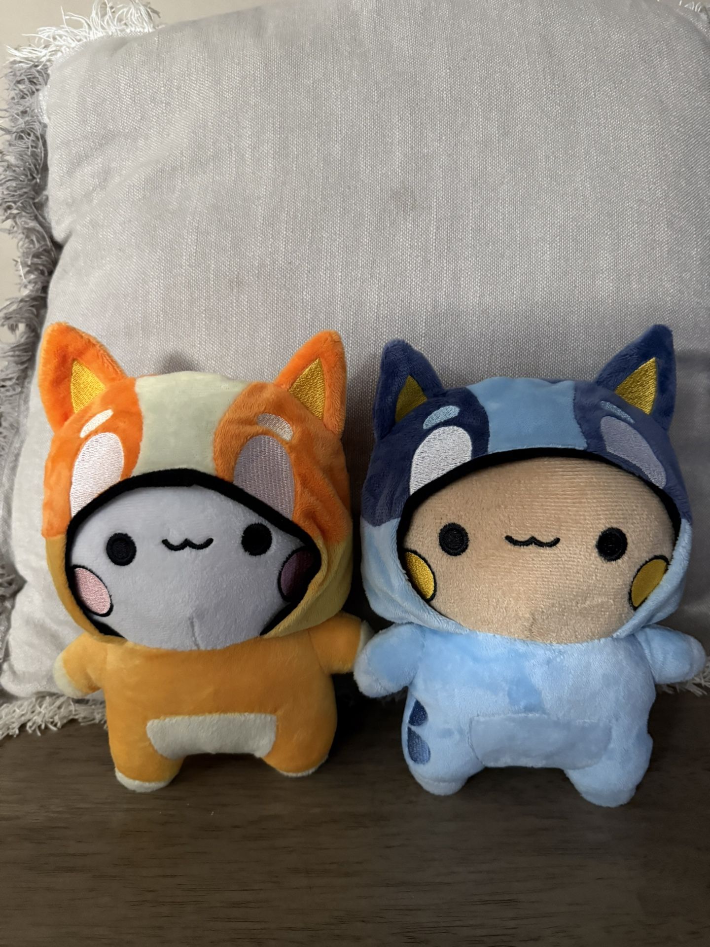 Bubu Dudu Bluey & Bingo Plushie 2pcs