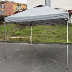 Grey Pop Up Canopy 10x10 Crown Shades