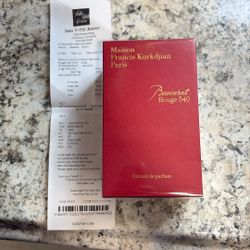 Baccarat Rouge 540 Cologne 