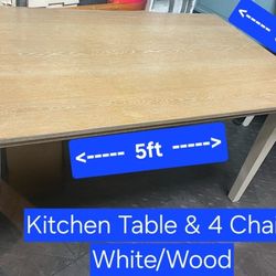 Kitchen Table & Chairs